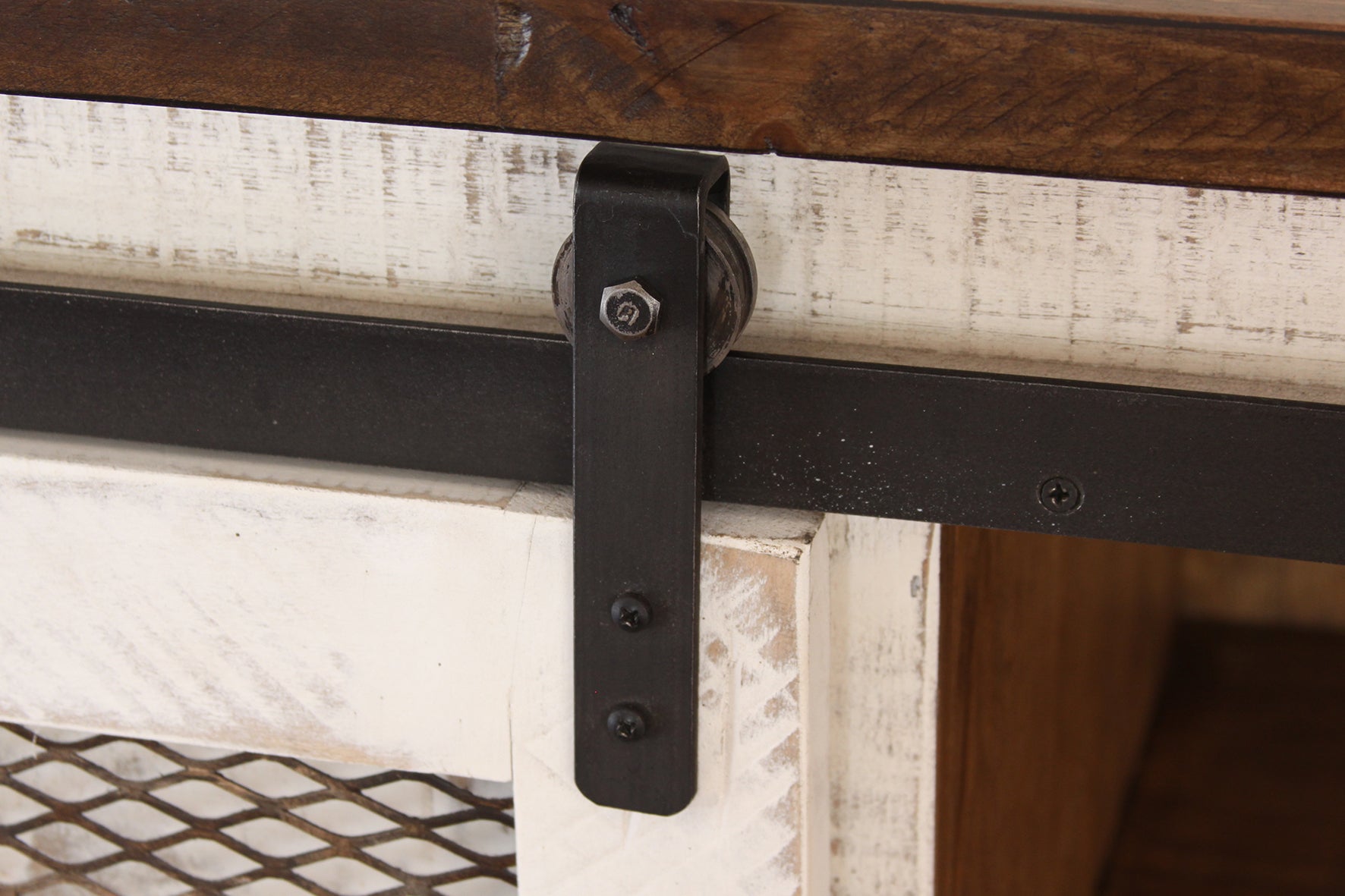 CLEARANCE! Solid Wood Dresser with Sliding Barn Door