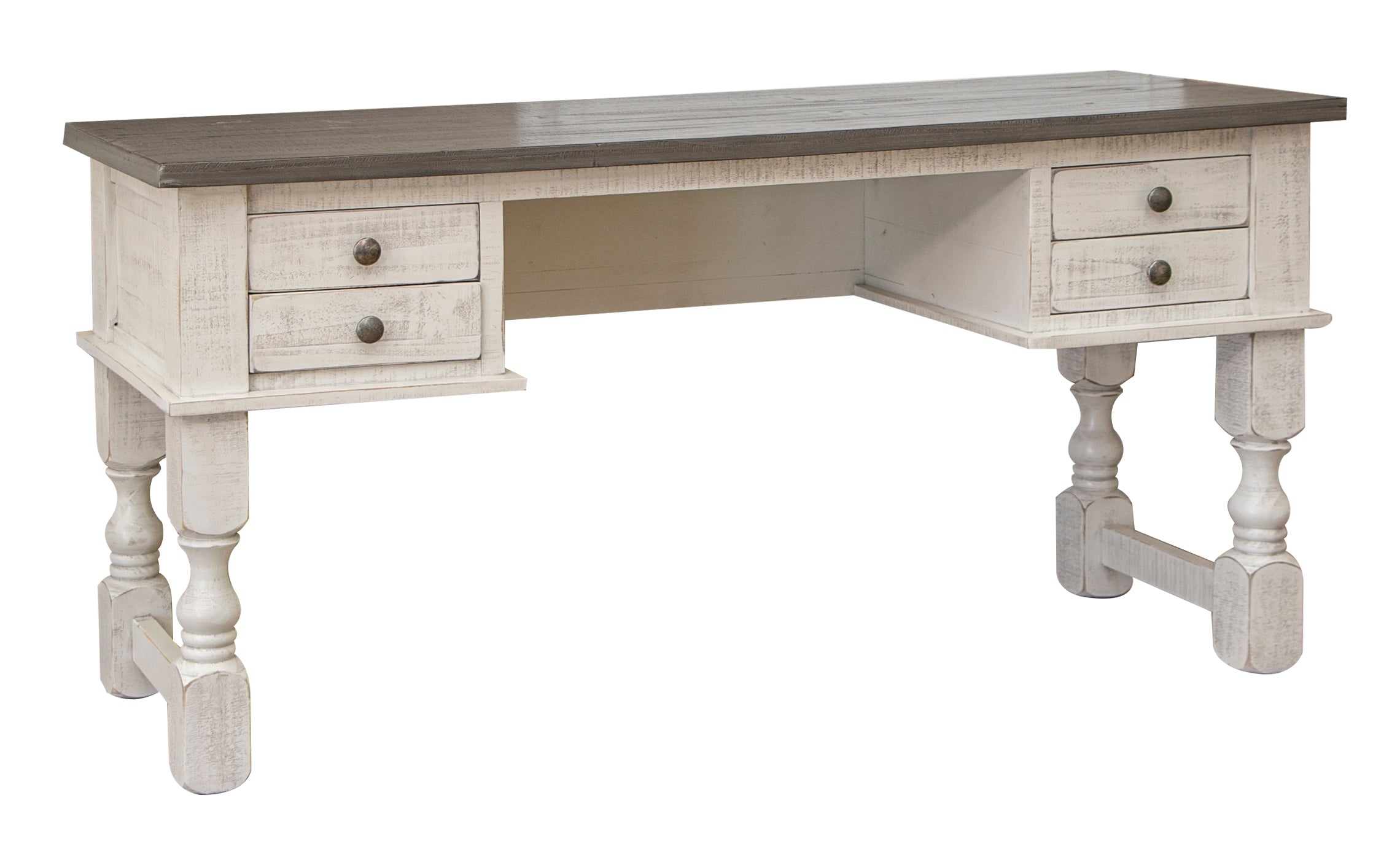 CLEARANCE! 4 Drawer Solid Wood Desk