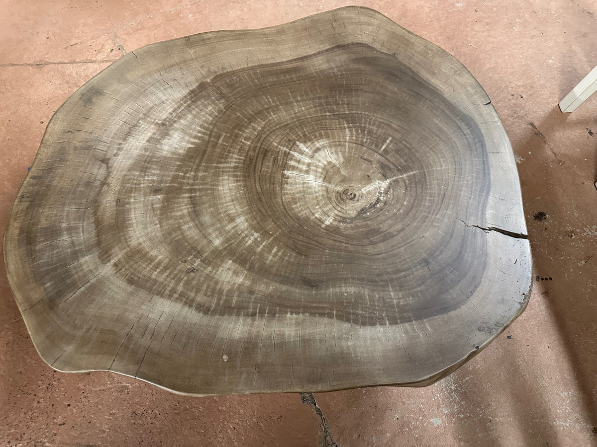CLEARANCE! Live Edge Slab Coffee Table