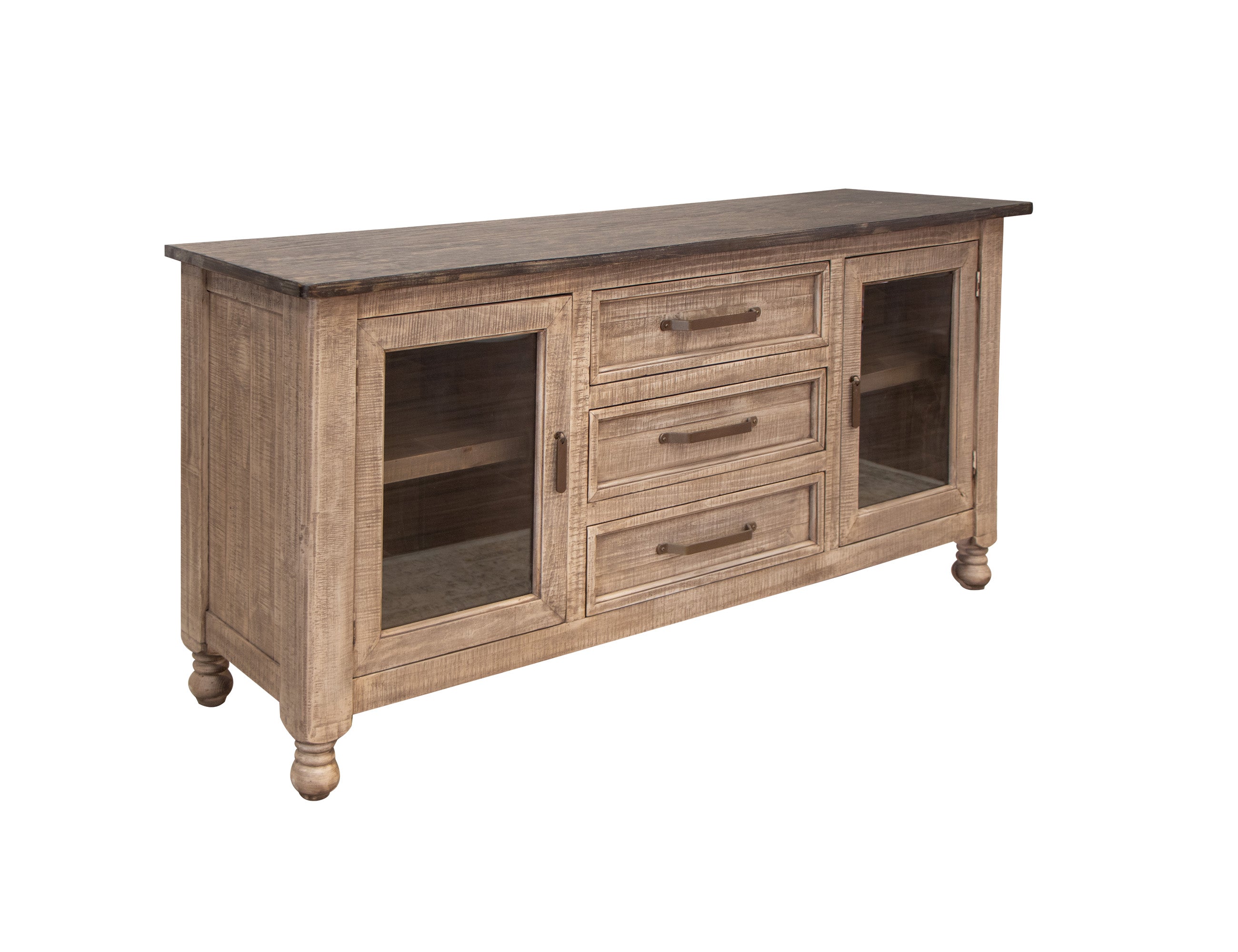 CLEARANCE! 3 Drawer, 2 Door Buffet Solid Wood
