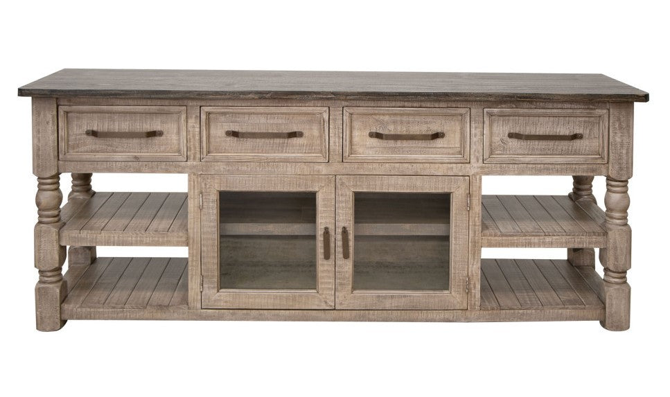 CLEARANCE - 4Drawer, 2 Door Tv Stand/Sideboard
